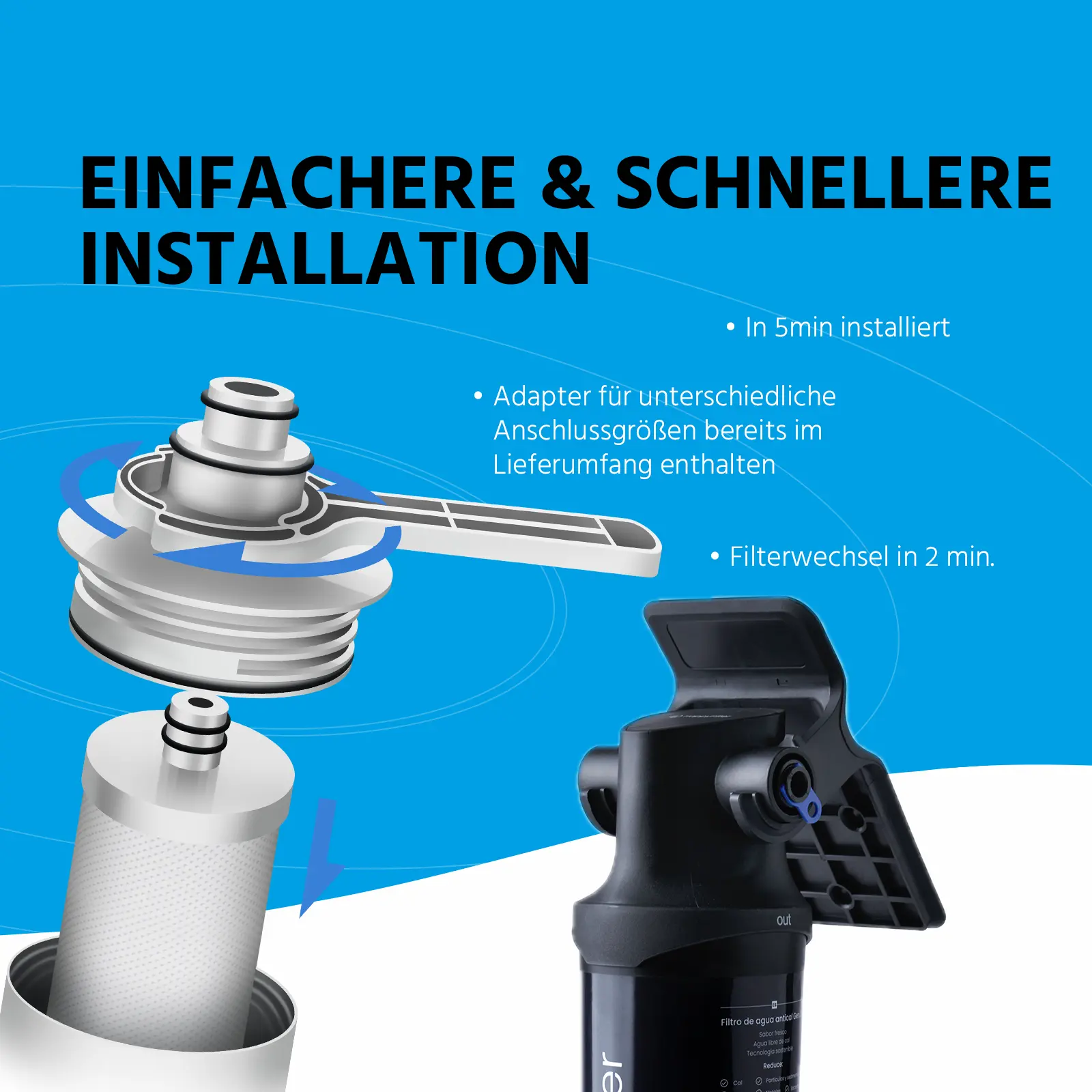 Kalk Wasserfilter Gen.3